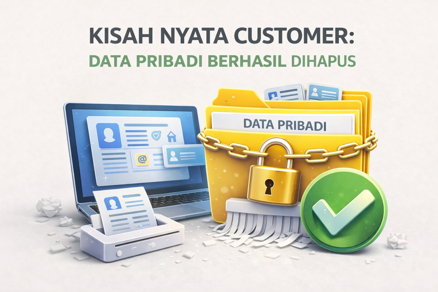 Kisah Nyata Customer Hapus Data Pribadi